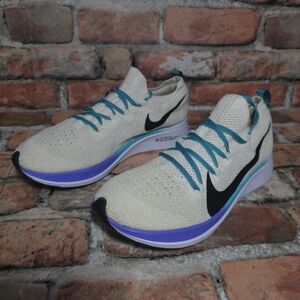 Nike Flyknit Running Shoes with Teal Accents